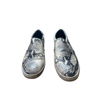 Steve Madden Size  10 Womens Casual Snake Print Slip-On Sneakers Shoes